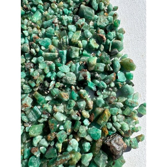 Emerald Crystals Lot - 209 grams - Swat Valley - Picture 7 of 8